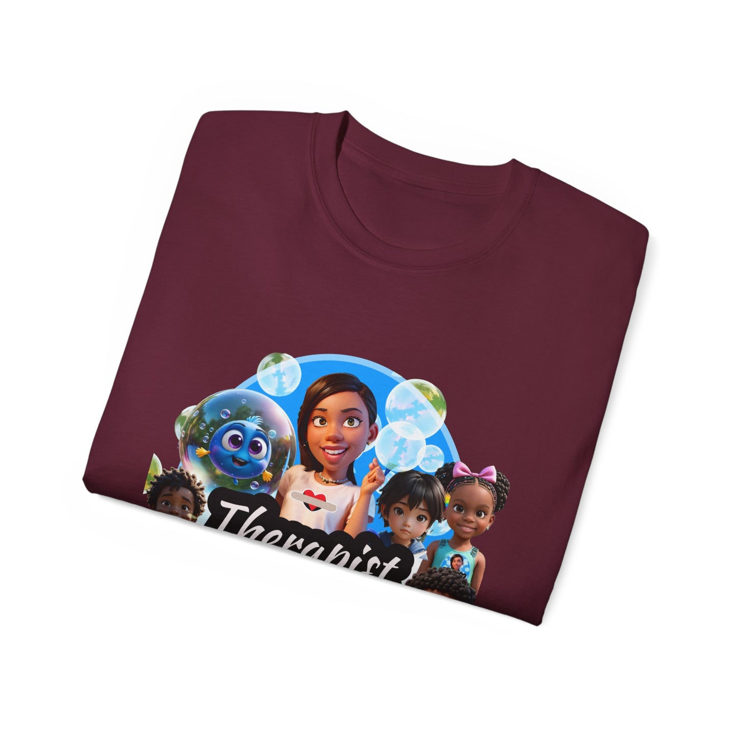 "Therapist Tash Kids" with Friends - Adult T-Shirt