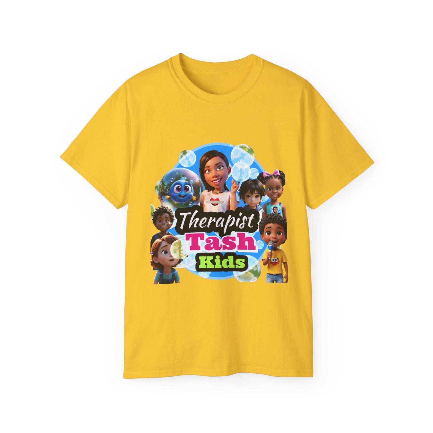 "Therapist Tash Kids" with Friends - Adult T-Shirt