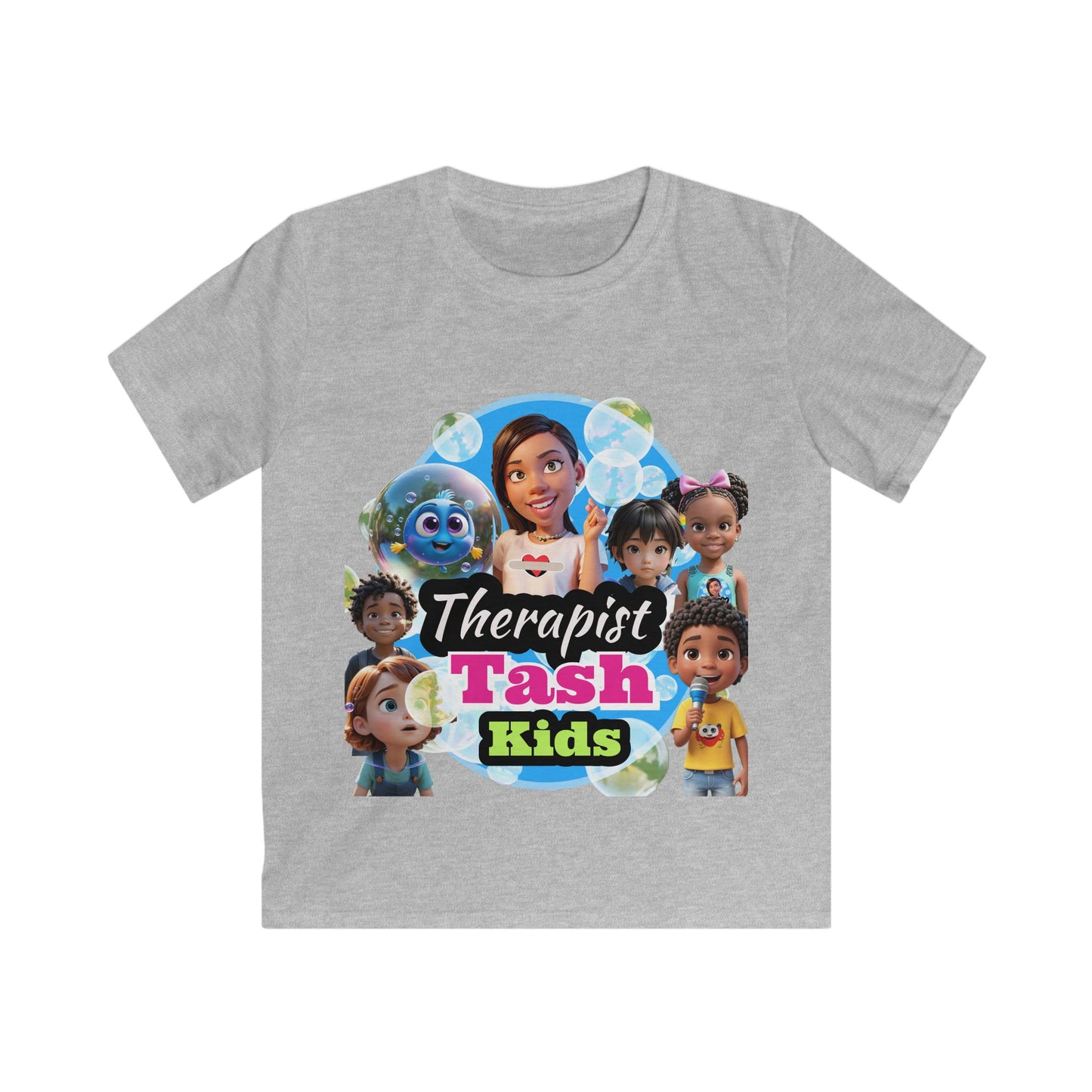 "Therapist Tash Kids" with Friends - Kids T-Shirt