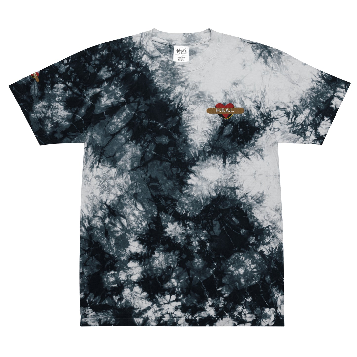 HEAL Oversized Tie-dye T-shirt