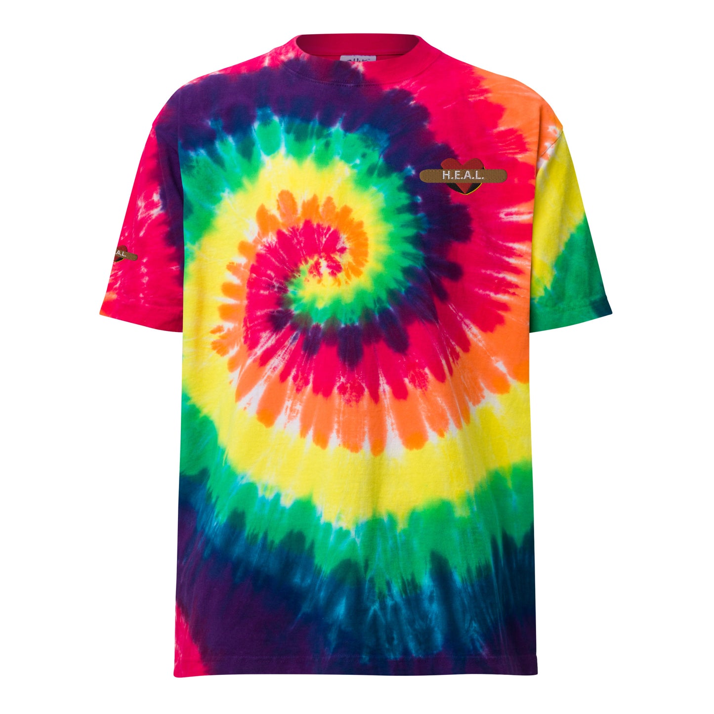 HEAL Oversized Tie-dye T-shirt