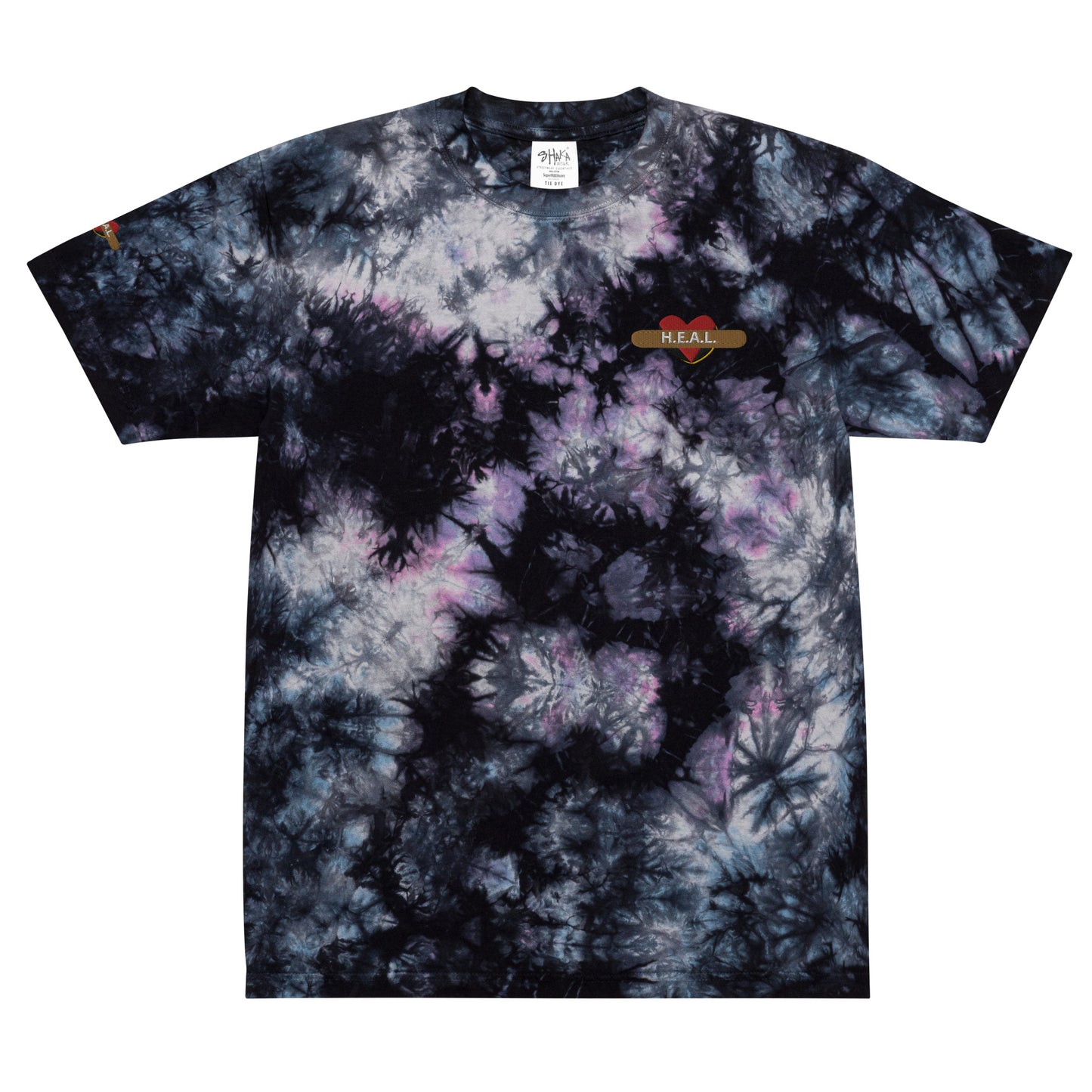 HEAL Oversized Tie-dye T-shirt