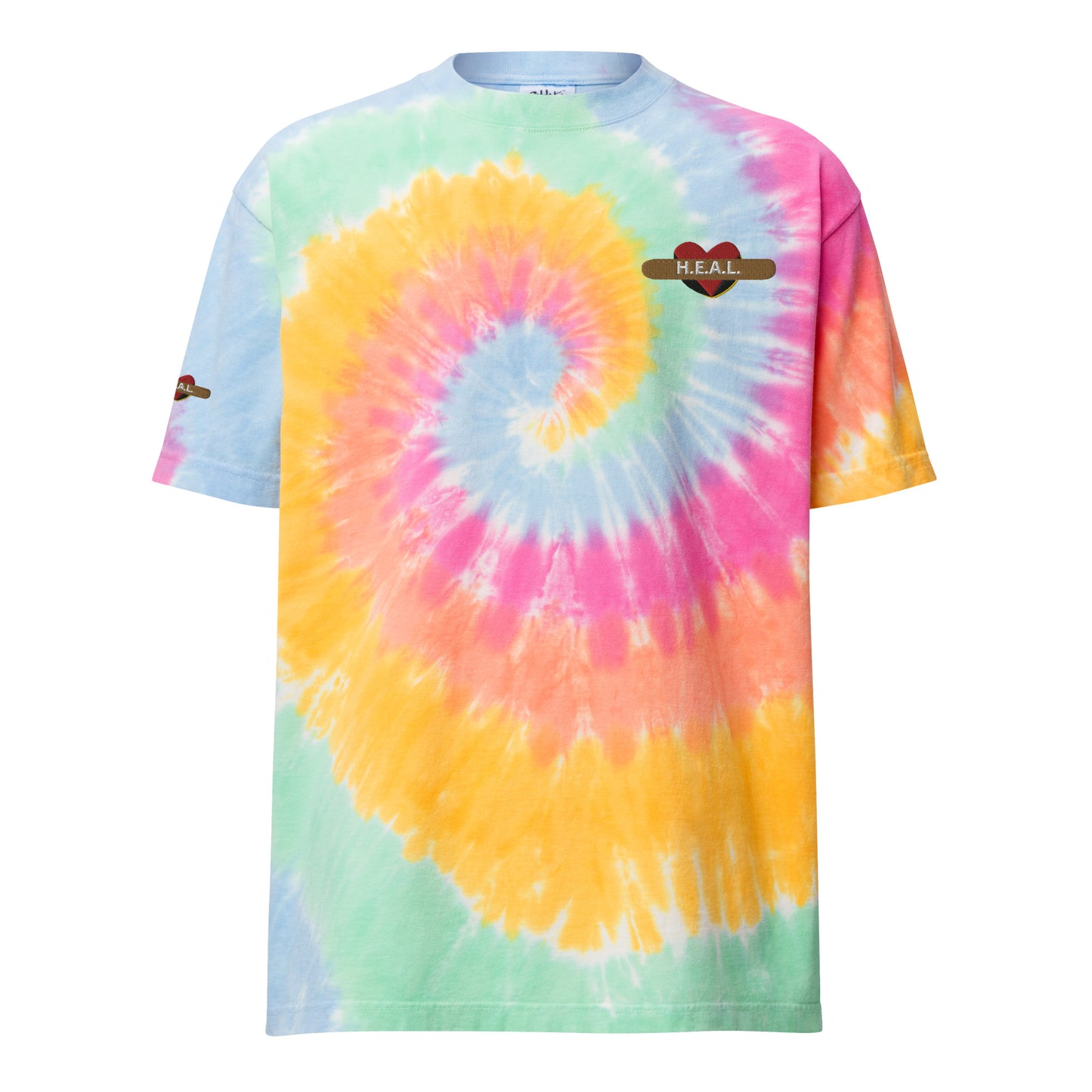 HEAL Oversized Tie-dye T-shirt