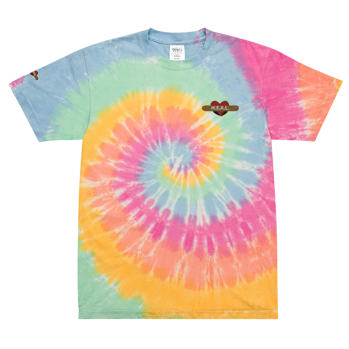 HEAL Oversized Tie-dye T-shirt