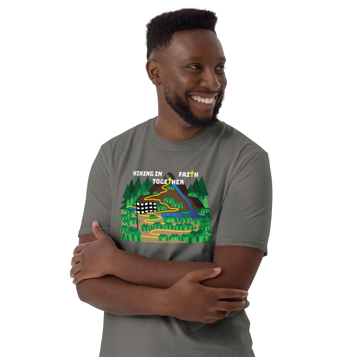 Hiking in FaiTh Together Short-Sleeve Unisex T-Shirt