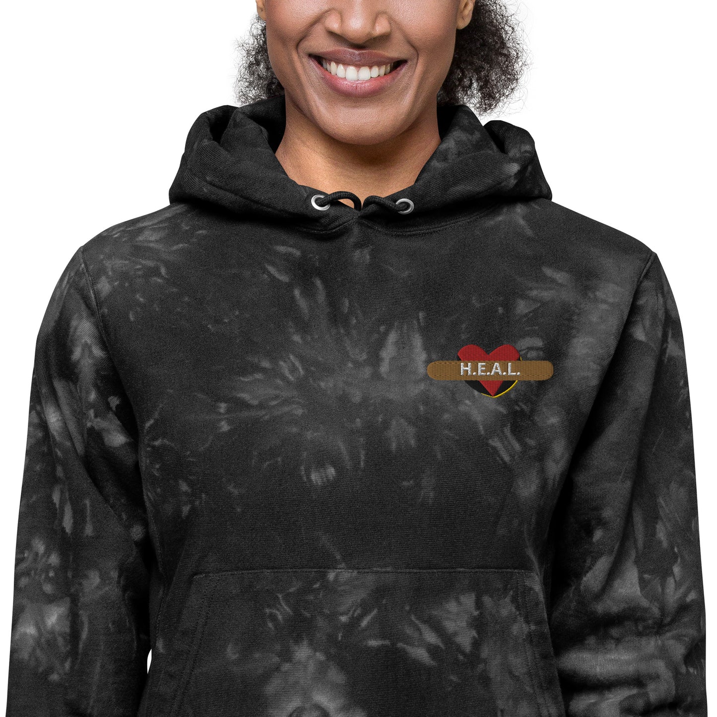H.E.A.L Unisex Champion Tie-Dye Hoodie
