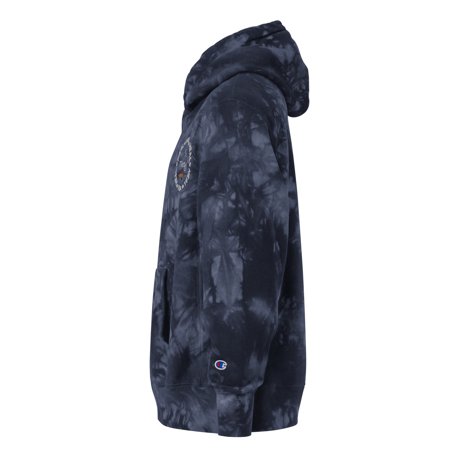 HEAL in Therapy Champion Unisex Tie-Dye Hoodie