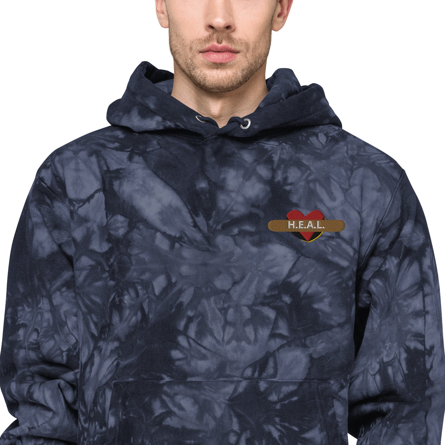 H.E.A.L Unisex Champion Tie-Dye Hoodie