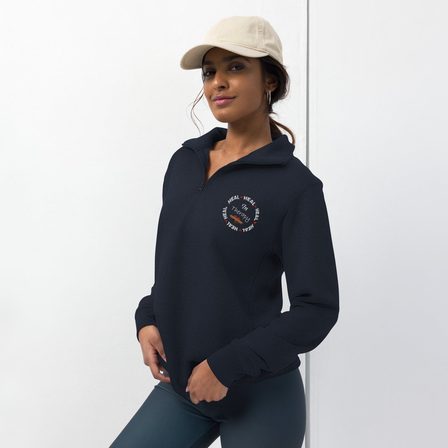 Heal In Therapy Pullover Fleece