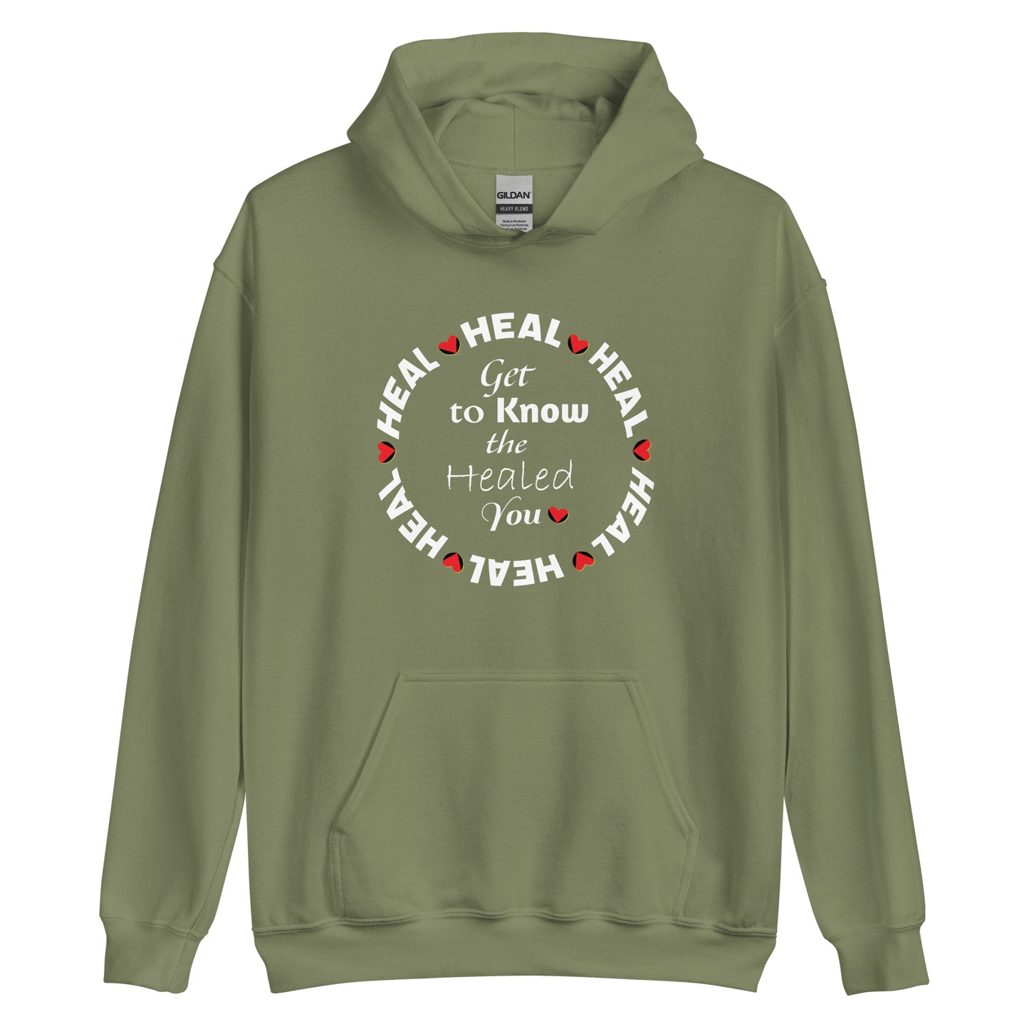 H.E.A.L. Get to know the Healed You Unisex Hoodie
