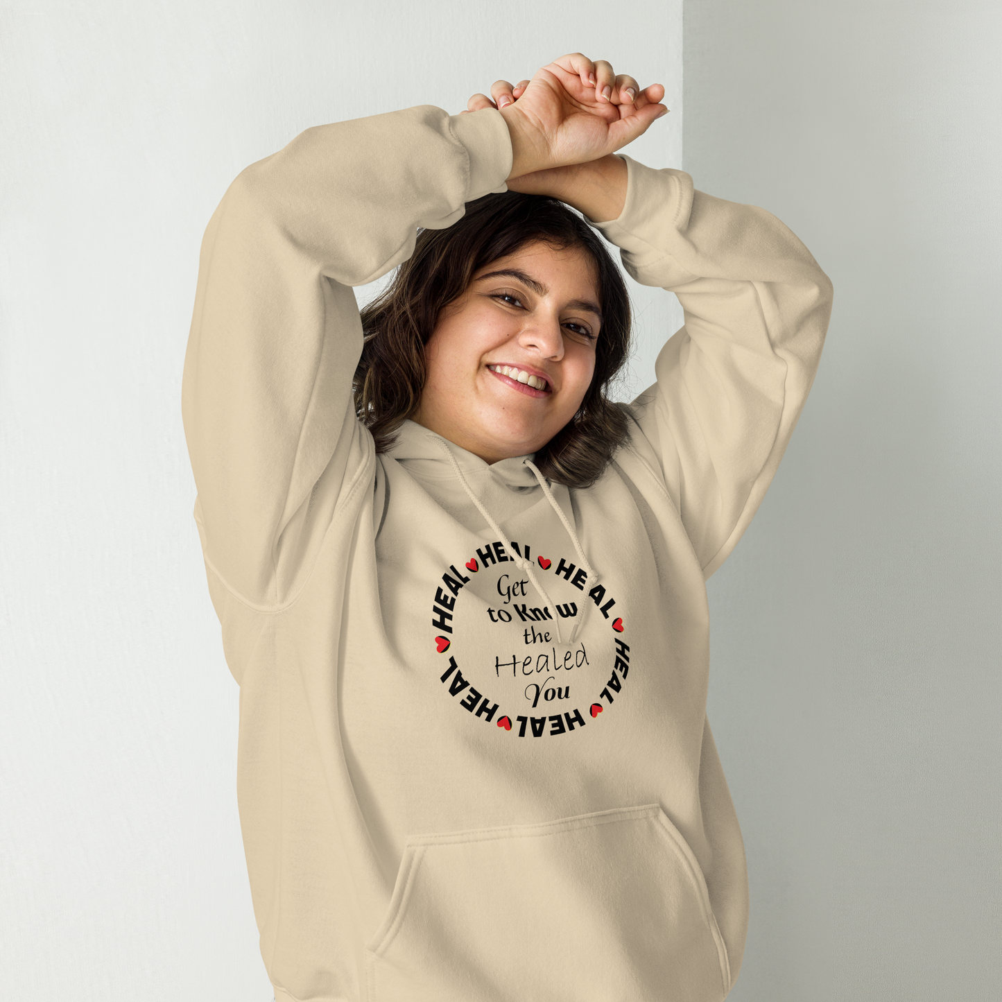 H.E.A.L. Get to know the Healed You Unisex Hoodie