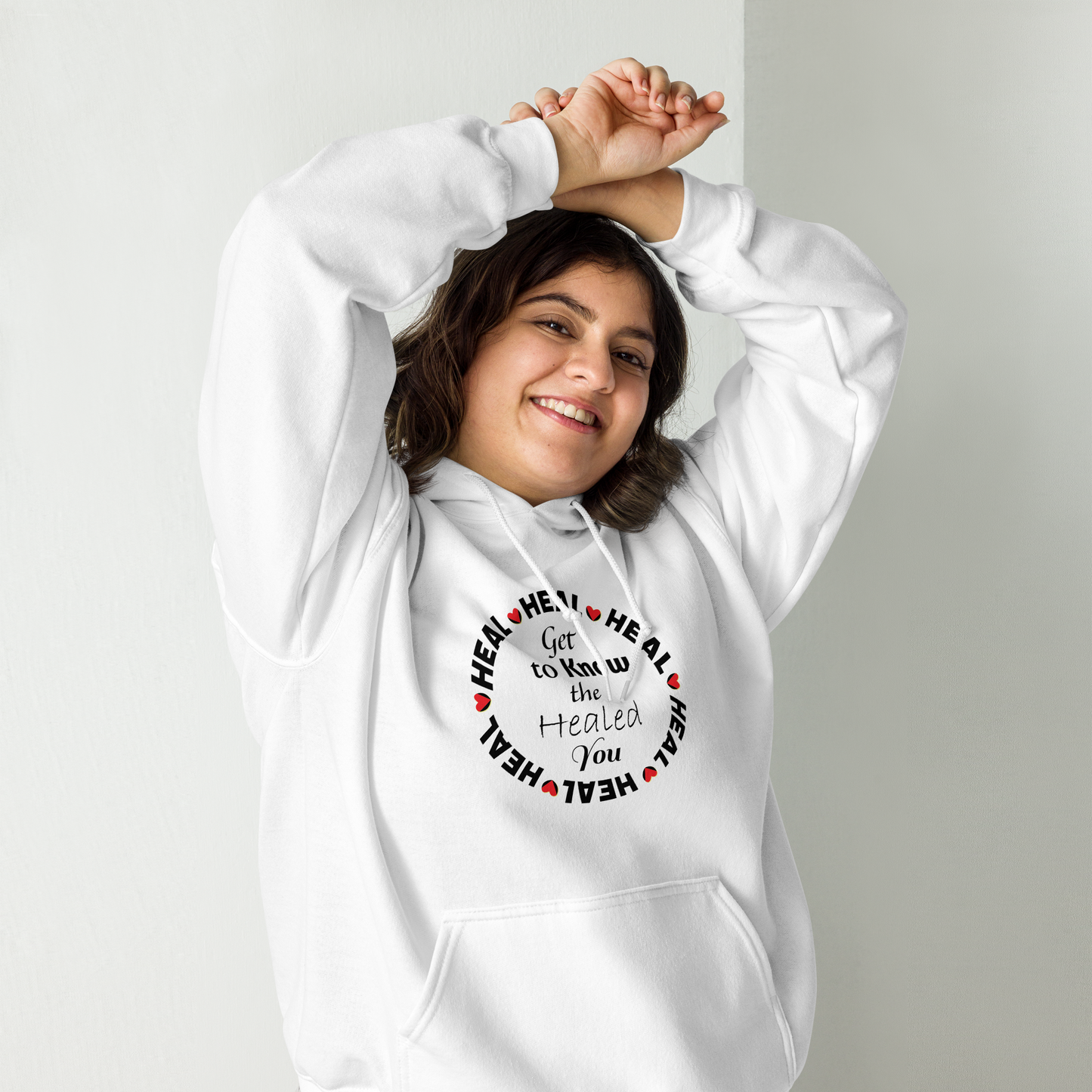 H.E.A.L. Get to know the Healed You Unisex Hoodie