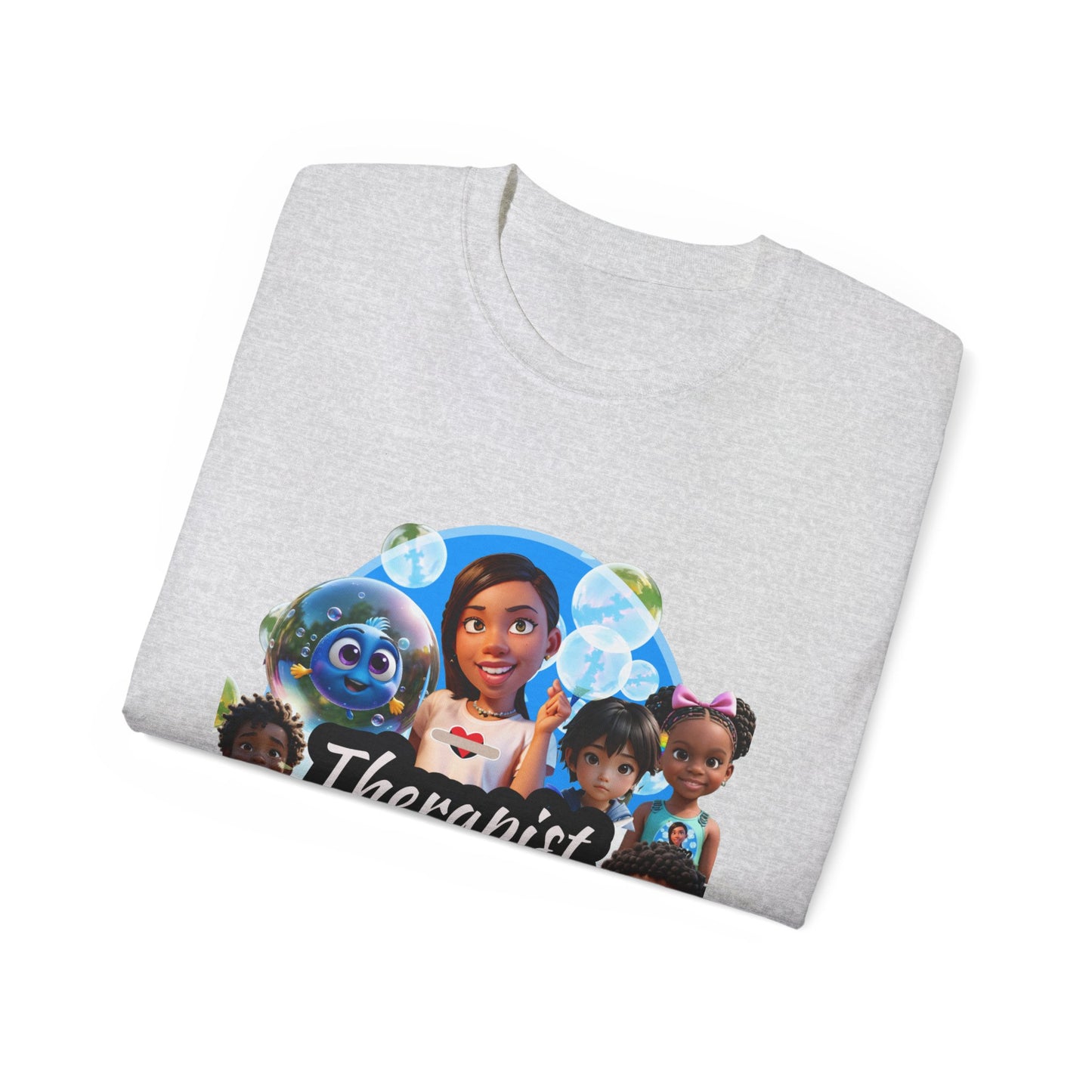 "Therapist Tash Kids" with Friends - Adult T-Shirt