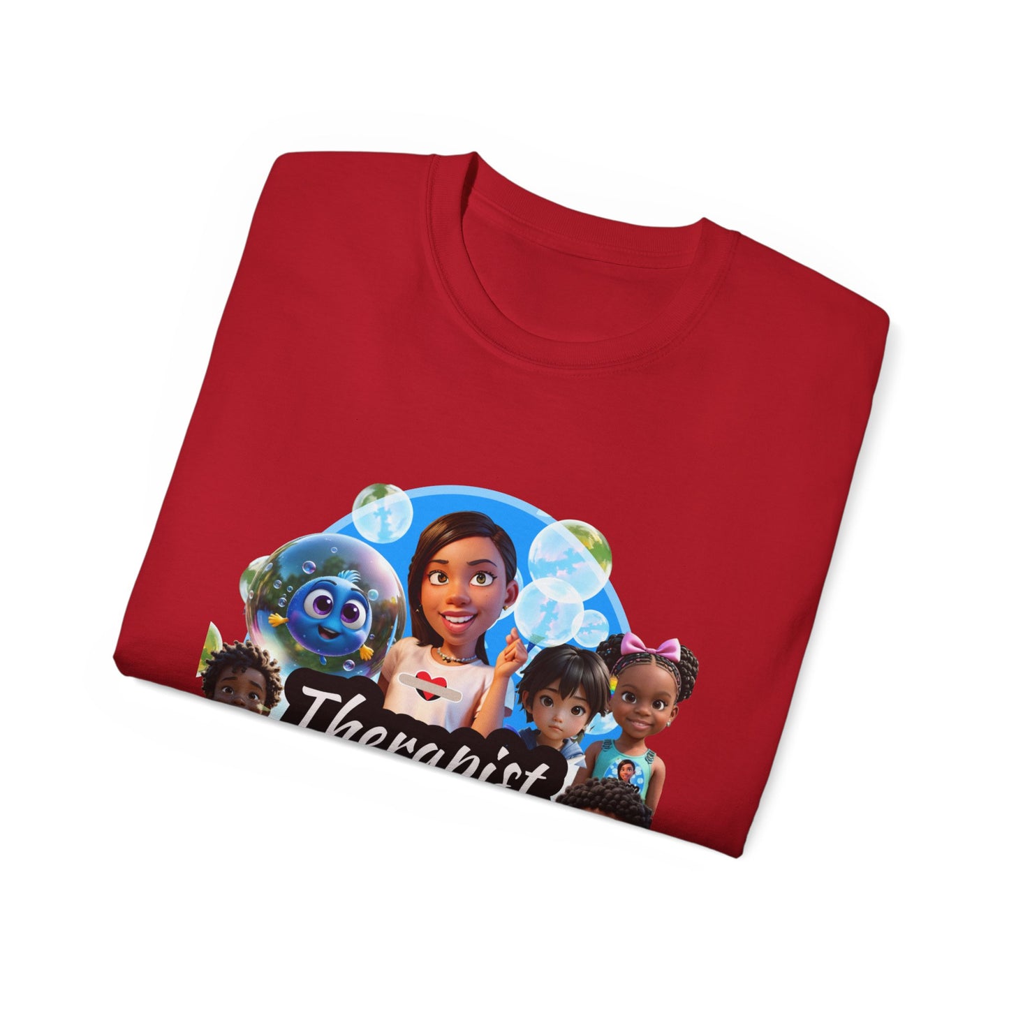 "Therapist Tash Kids" with Friends - Adult T-Shirt