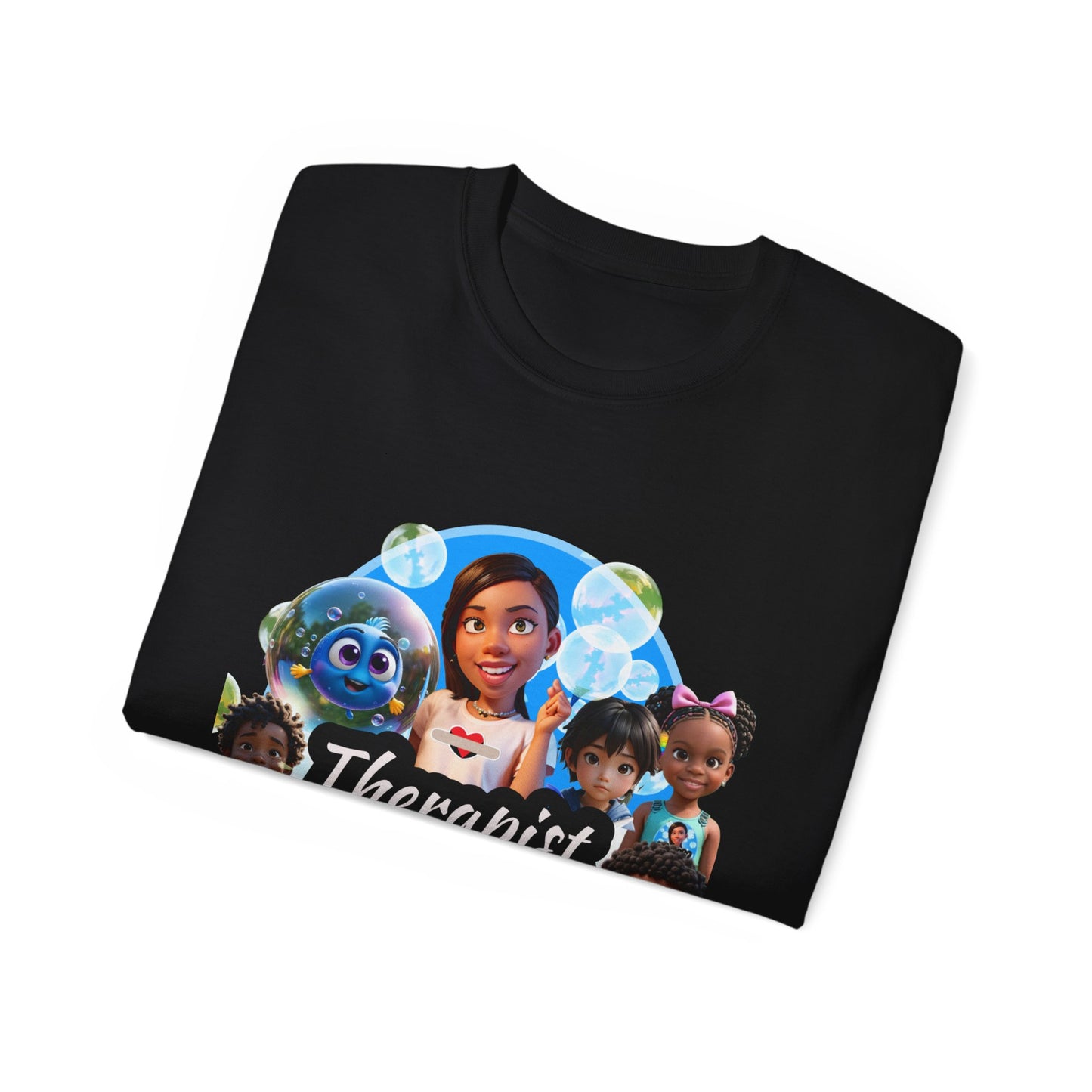 "Therapist Tash Kids" with Friends - Adult T-Shirt