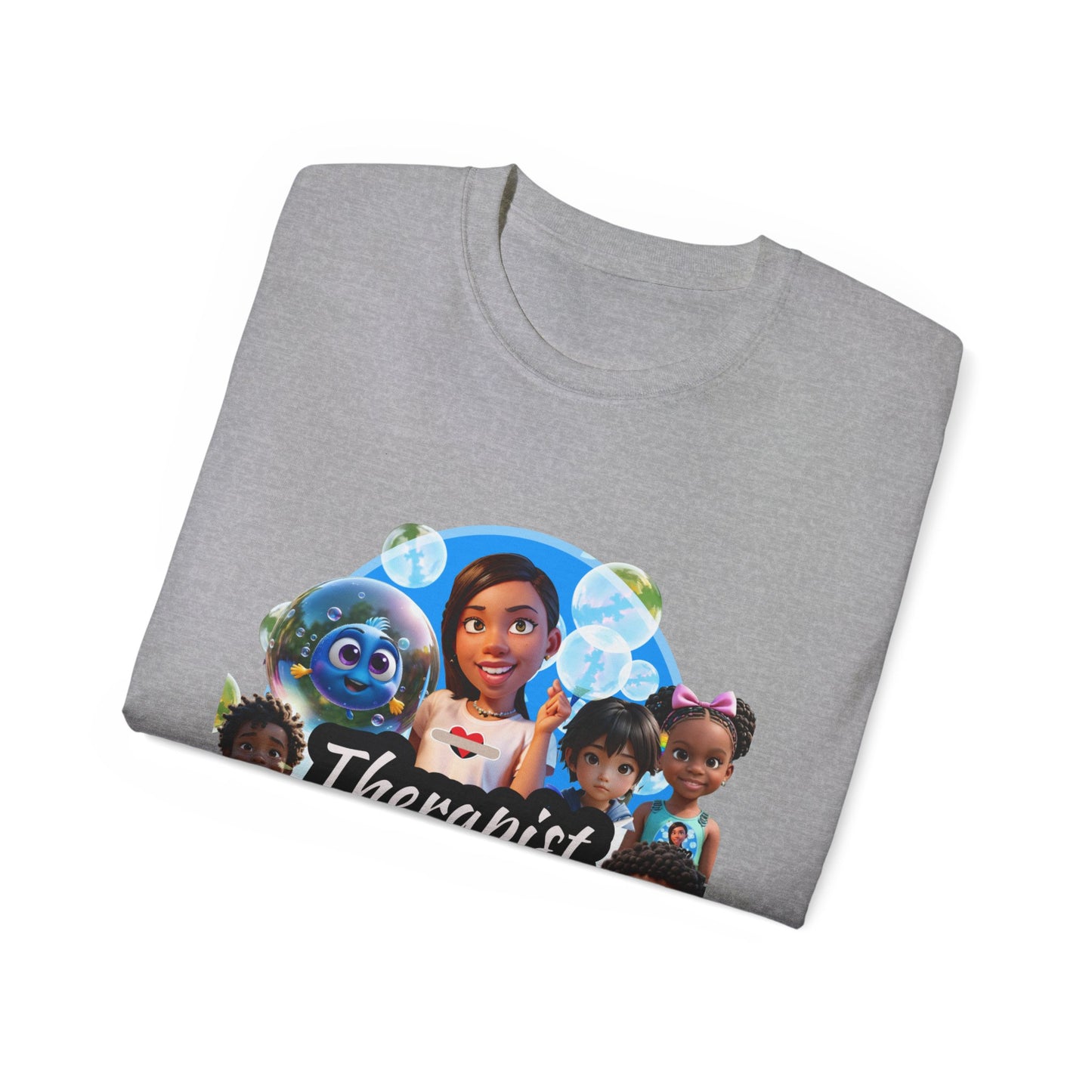 "Therapist Tash Kids" with Friends - Adult T-Shirt