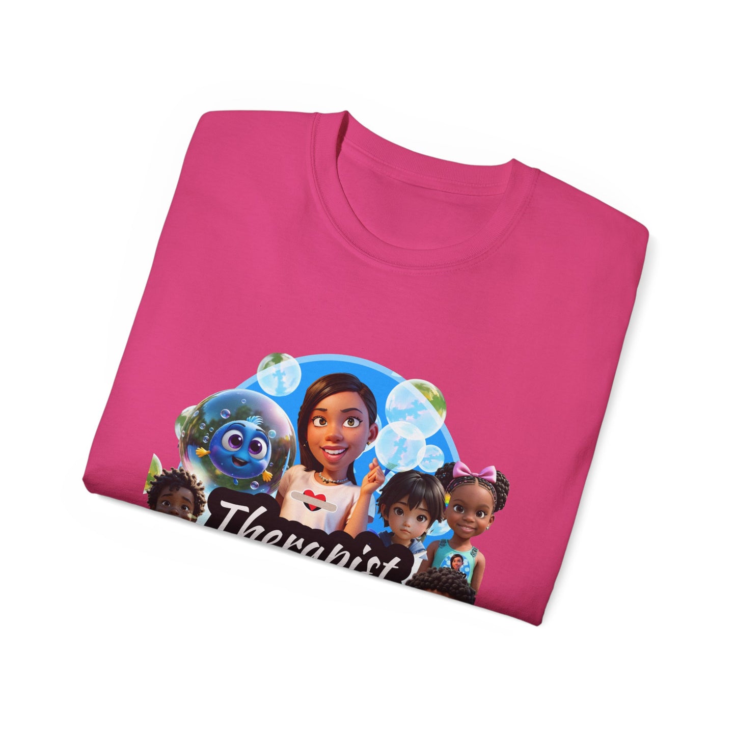 "Therapist Tash Kids" with Friends - Adult T-Shirt
