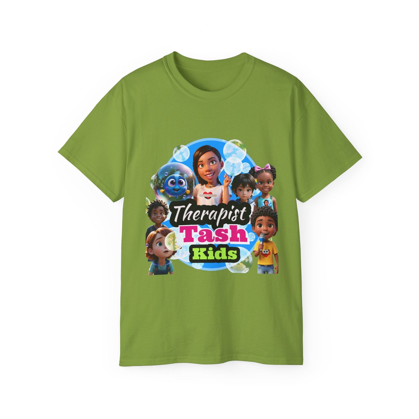 "Therapist Tash Kids" with Friends - Adult T-Shirt