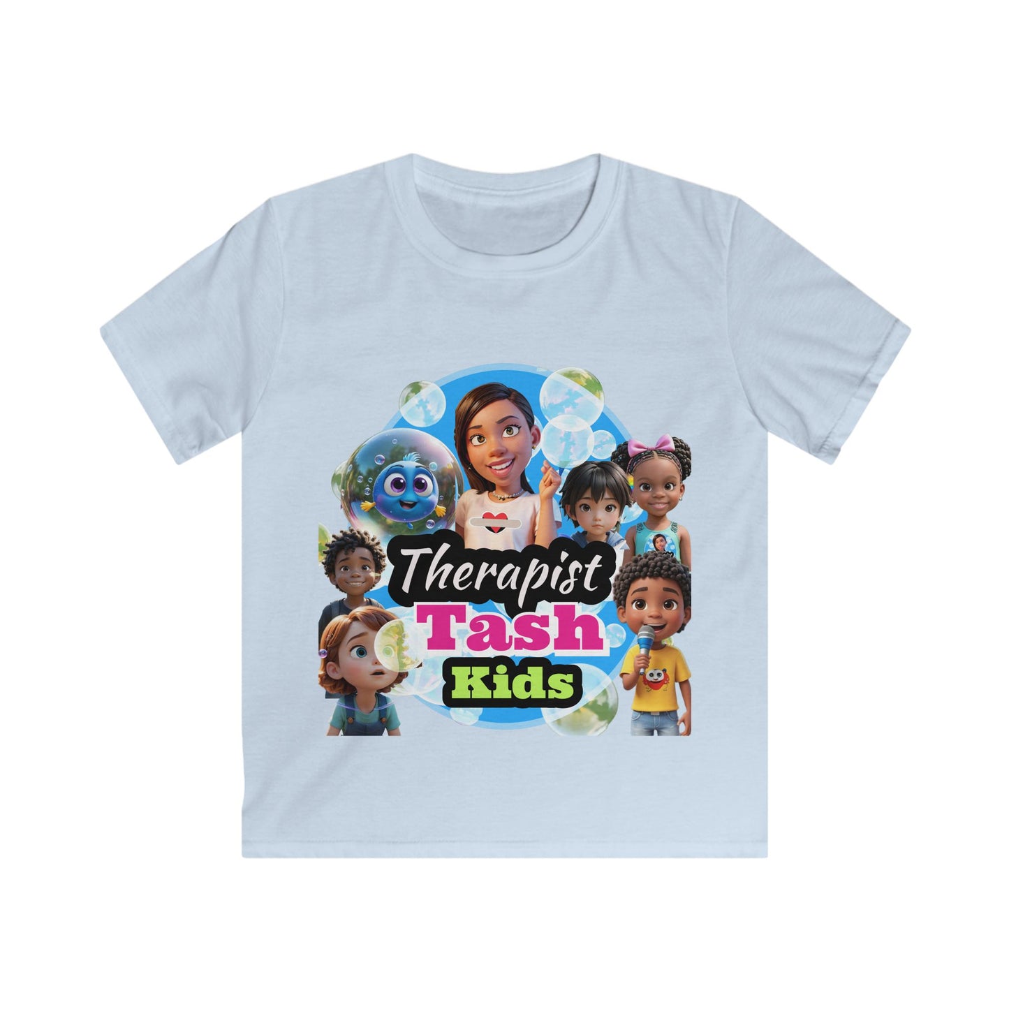 "Therapist Tash Kids" with Friends - Kids T-Shirt