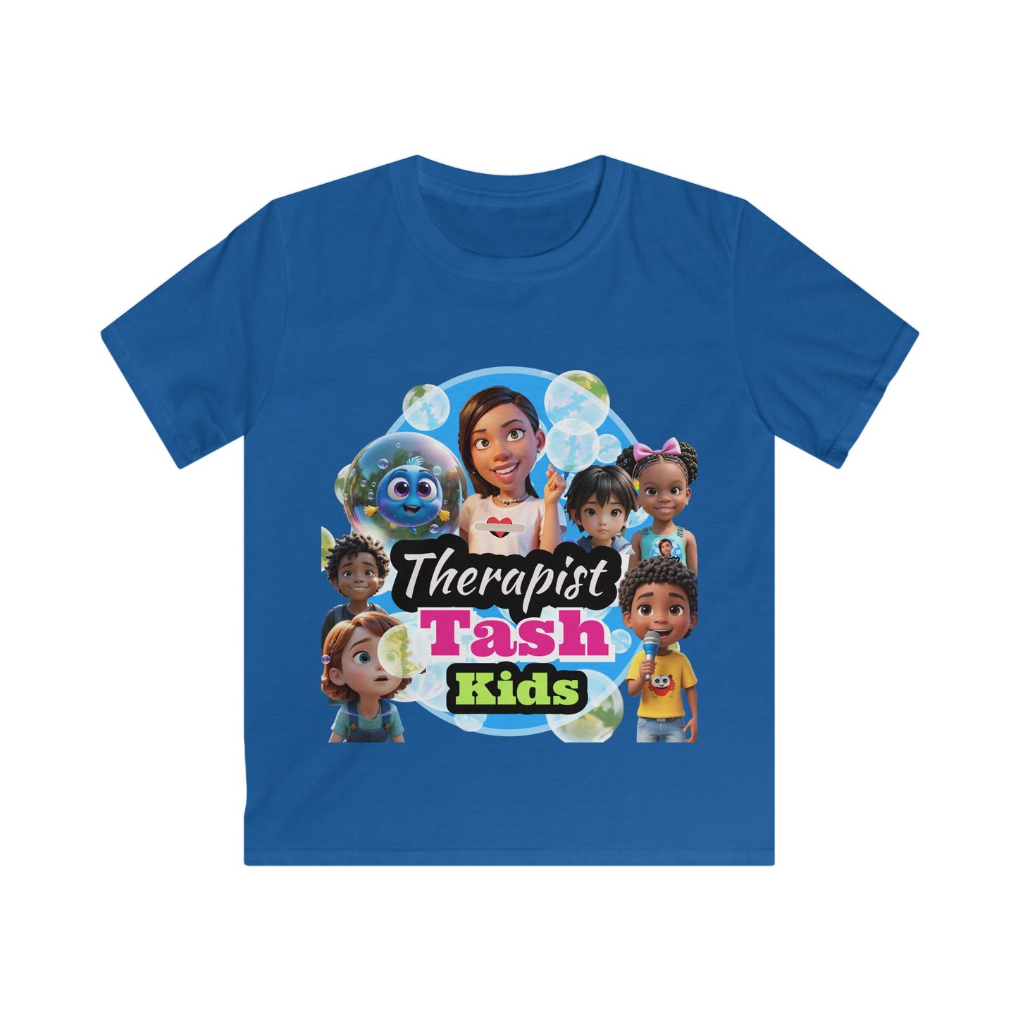 "Therapist Tash Kids" with Friends - Kids T-Shirt