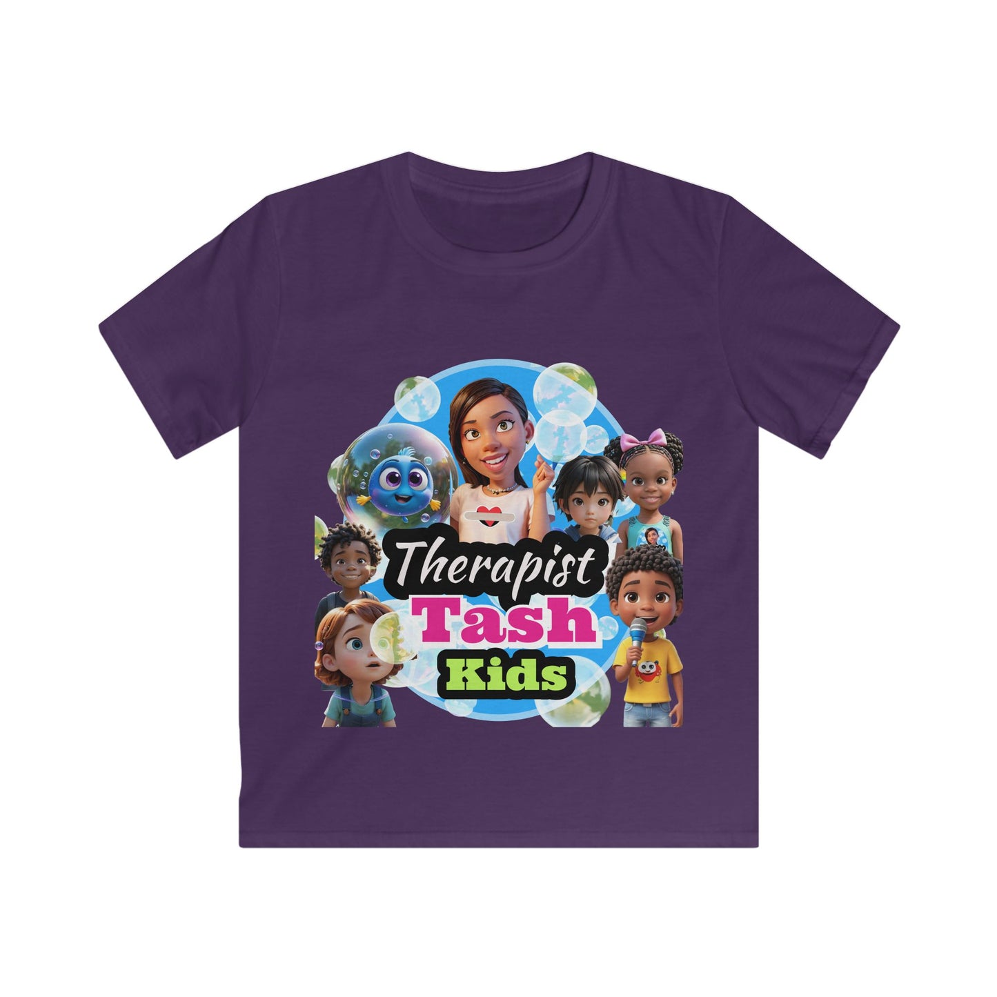 "Therapist Tash Kids" with Friends - Kids T-Shirt