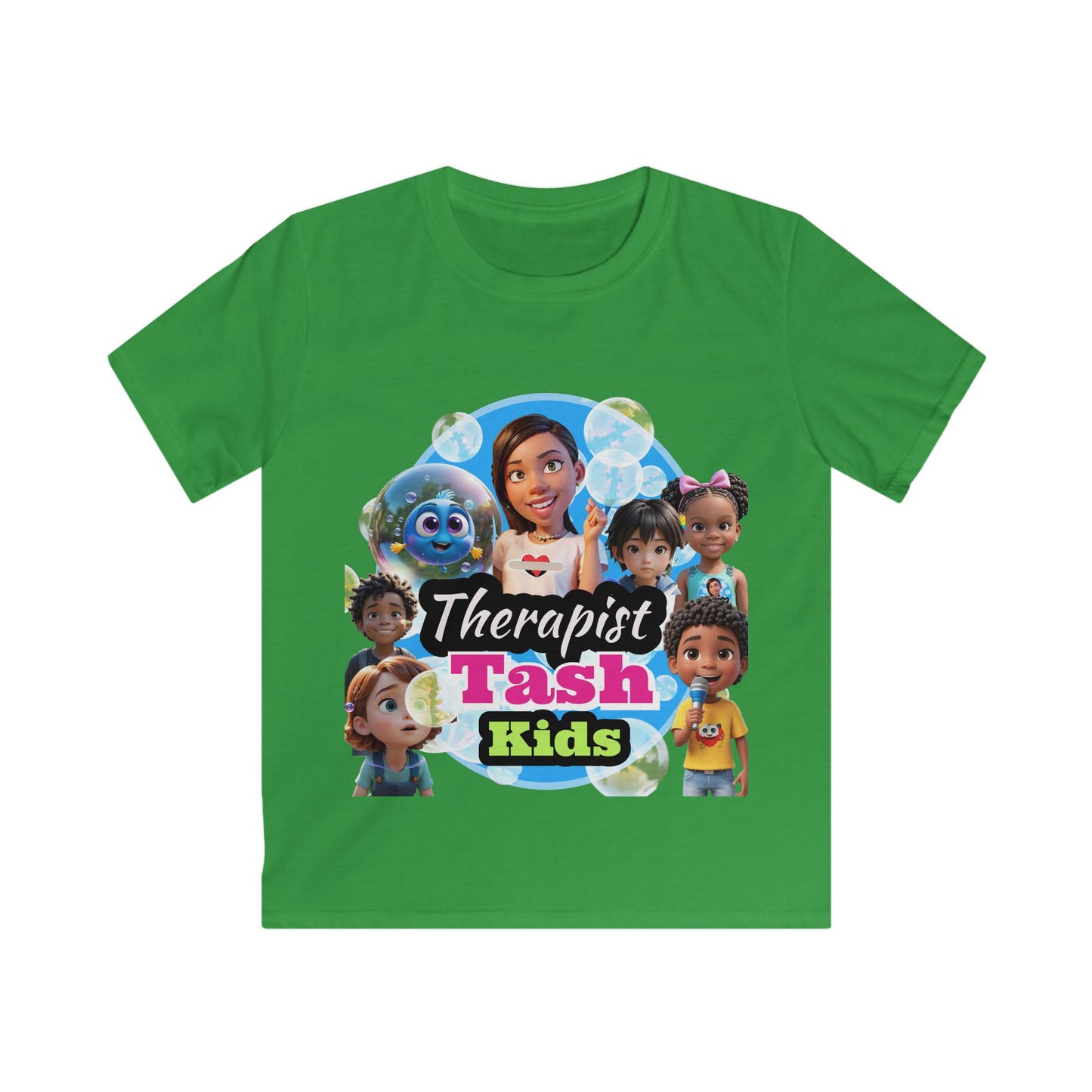 "Therapist Tash Kids" with Friends - Kids T-Shirt