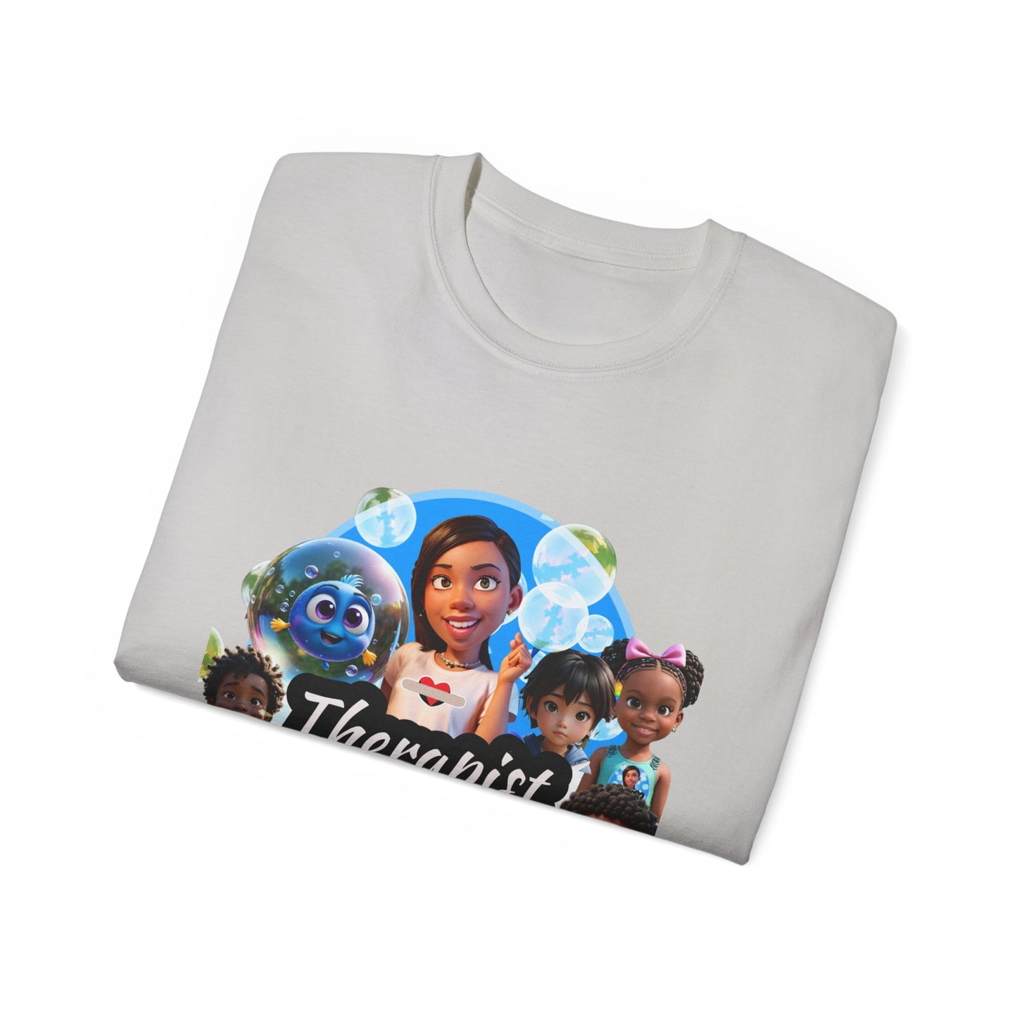 "Therapist Tash Kids" with Friends - Adult T-Shirt