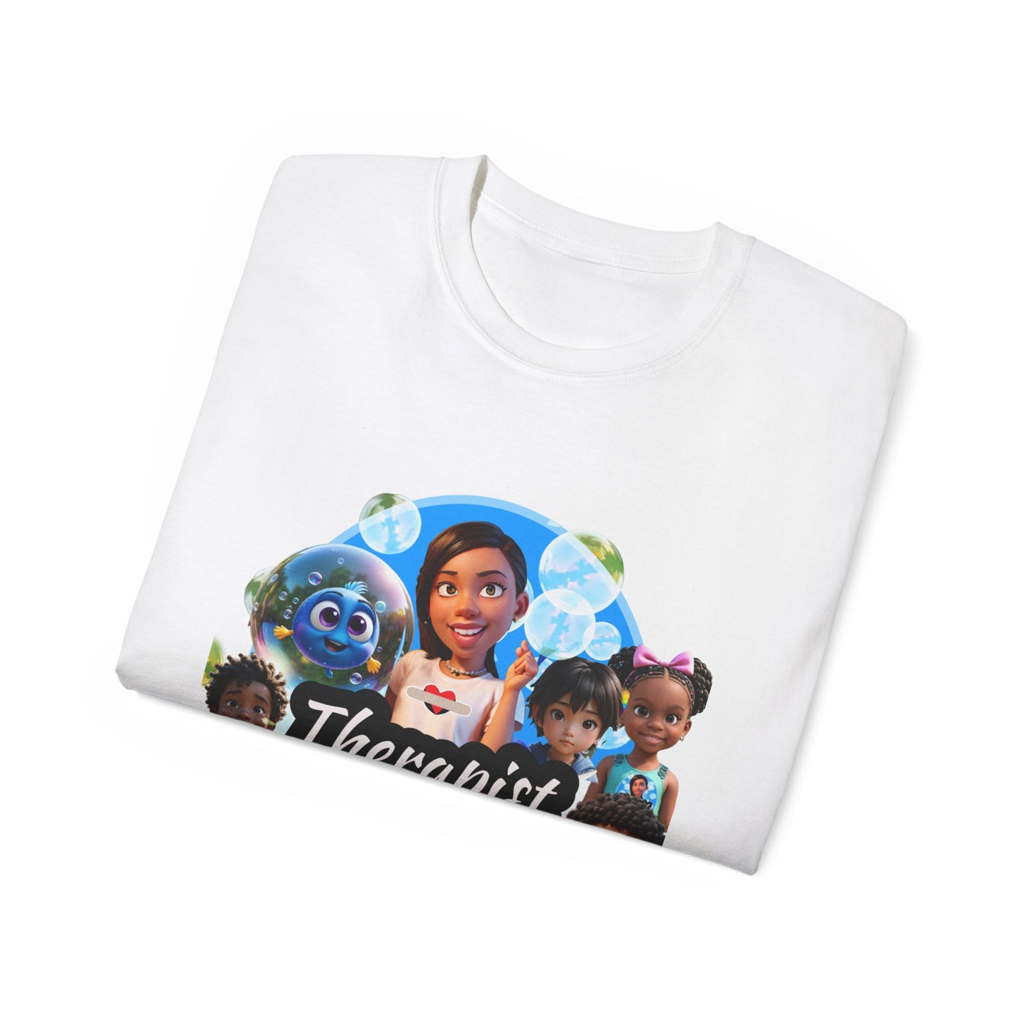 "Therapist Tash Kids" with Friends - Adult T-Shirt