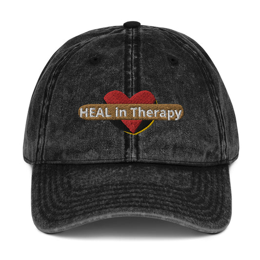 HEAL in Therapy Vintage Cap