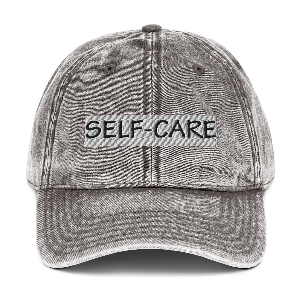 SELF-CARE Vintage Cotton Hat