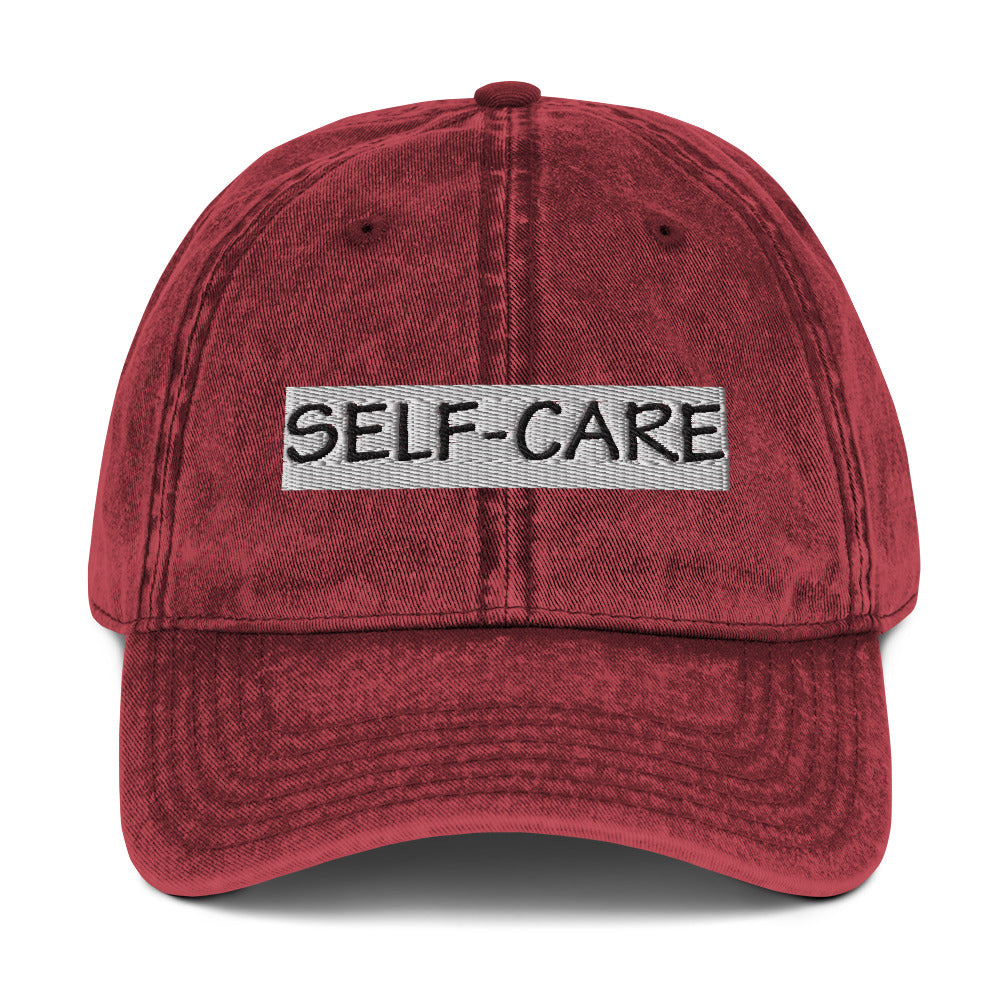 SELF-CARE Vintage Cotton Hat