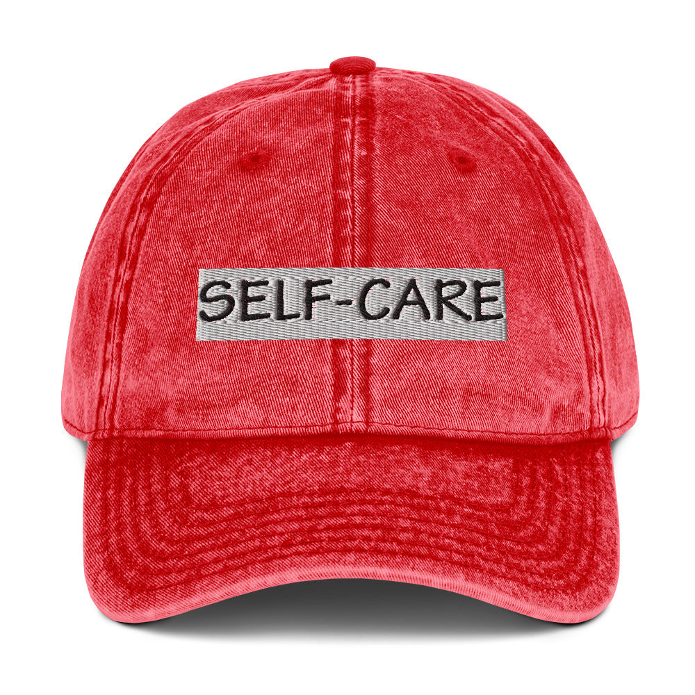 SELF-CARE Vintage Cotton Hat